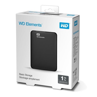 WD HDex 2.5" USB3 2TB Elements Portable black WD HDex 2.5" USB3 2TB Elements Portable black