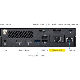Port LAN RJ45 aditionel pour PC-Mini V6  (remplaces HDMI/ COM Port)