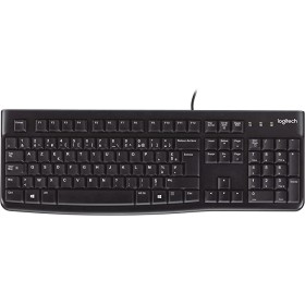 Logitech Clavier K120 (FR) black/noir