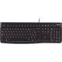 Logitech Clavier K120 (FR) black/noir